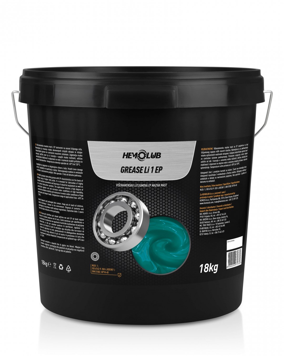 HEMOLUB GREASE Li 1 EP